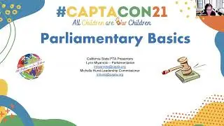 Parliamentary Basics CAPTA Video