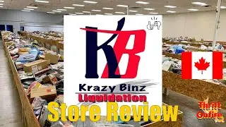 Krazy Binz Liquidation - Store Review - Cambridge On,  Reseller Vlog