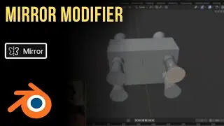 Mirror Modifier Tutorial in Blender (Hindi): Master Symmetry & Save Time!