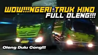WOW!!!Ngeri,Truk Hino Kembali Oleng Lagi🙀