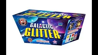 GALACTIC GLITTER 24 SHOT - DOMINATOR FIREWORKS - DM5071