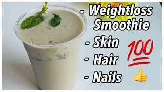 Healthy Breakfast Smoothie for Weight Loss-Instant Breakfast Ideas-Weight Loss Smoothie-Smoothie