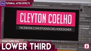 01 - LOWER THIRD SIMPLES E BONITA - Tutorial StCD