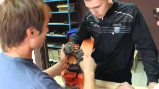 Определение причины неисправности бензопилы Husqvarna
