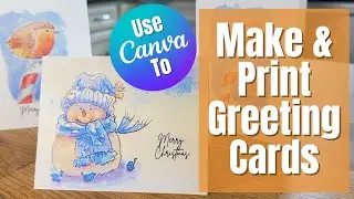 🎨 Create & Print Your Own Greeting Cards Using Your Artwork! 🖼️✨