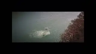 Chief Pilot fly the HEXA over Lake Austin