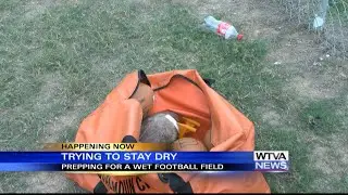 Teams prepare for football games as hurricane moves in
