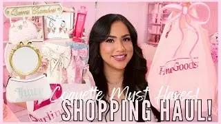 ANOTHER GIRLY COQUETTE SHOPPING HAUL! |HOMEGOODS|MARSHALLS|BURLINGTON|& MICHAELS