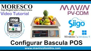 Siigo POS Ver 3.16 Funcionamiento con Bascula POS RS232 y USB con software de Integración PVCOM