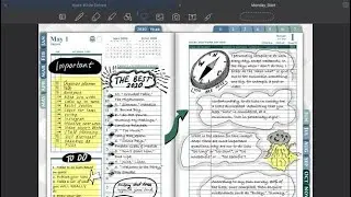 Writing experience in good-notes