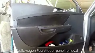 Volkswagen Passat 2005-2015  door panel removal