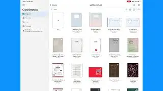 GOODNOTES INTERACTIVE NOTEBOOK TEMPLATES (FREE LINK IN DESCRIPTION)