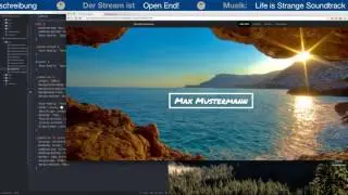 Live Webdesign - Der erste Code - #SBCLive (DE)