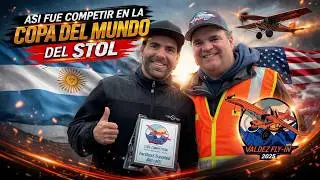 ¡PRIMER ARGENTINO EN LA MAYOR COMPETENCIA STOL DEL MUNDO!