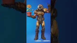 Sprout of tune emote with doom guy!
