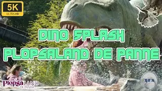 Dino Splash onride/offride POV Plopsaland de Panne 5K 60fps