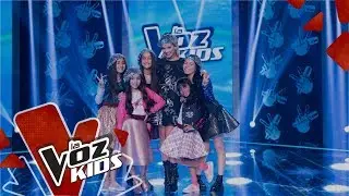 team Fanny Lu sing Feliz- Special Children's Day | The Voice Kids Colombia 2019