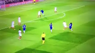 David Luiz Amazing Goal ( Chelsea - Roma )