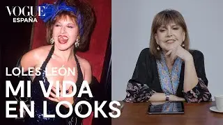 Loles León explica 16 looks, de '¡Átame!' a 'Águila Roja' | Mi vida en looks | VOGUE España