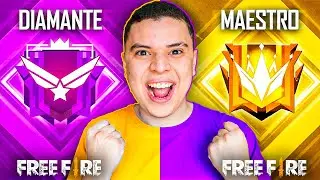 ¡LO LOGRE! 🔥 ACABO DE LLEGAR AL RANGO MAESTRO EN FREE FIRE🔥 *Legendario*