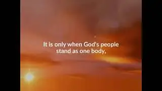 #SundayBlessings When God's people stand as one