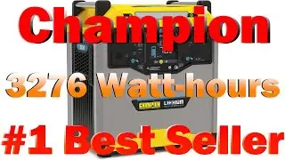 Champion 3276Wh Solar Generator 3200/1600-Watt Portable Power Station (B0BGYPPBT)