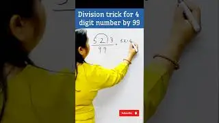 "Magical tricks" for 99 🔥💯 #shorts #short #shortvideo  #vedic maths