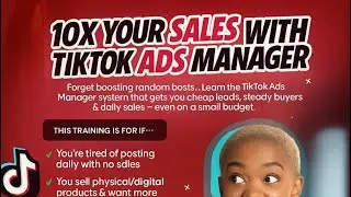 How I Get 200+ Leads Daily With TikTok Ads Manager (Without buying coins, VPN or Dollar Cards)
