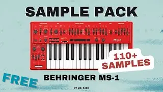 Behringer MS-1 - FREE Sample Pack | Roland SH-101 Analog Synth Sounds
