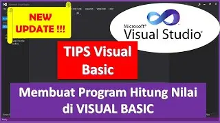 Membuat Program hitung nilai di Visual Basic #VisualBasic #VisualStudio