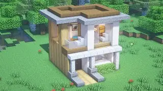 Minecraft Modern House Tutorial #38 - Minecraft House Tutorial