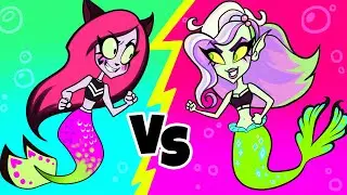 Mermaid vs Mermaid || Funny Mermaid Situations by Teen-Z