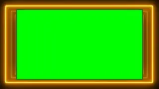 📀📀NEON GOLD 📀📀 MOTION # Frame Animation 💯 | green screen effects - chroma key animations - Effects /