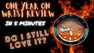 Seiko SSK GMT one year on wrist. Do I still love it?