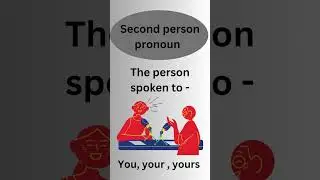 second and third person pronoun| English grammar @englishwalididi