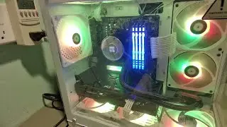 DIYPC ARGB-Q3-W case swap & maxing out the Dell Optiplex 3010 | Xeon E3-1290v2 | RX 6600 XT
