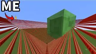 I Launched Giant Slimes with the Largest Particle Accelerator in Minecraft (Particle Accelerator 3)