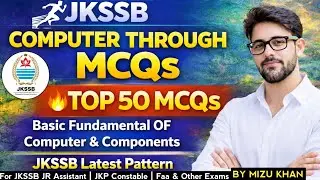 Top Mcq on Basic  Computer Fundamental  | For JKSSB | JR Assistant | Jkp Constable | FAA Exam. 