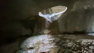 Салтинский водопад единственный подземный водопад Дагестана.