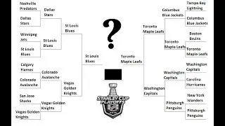 Predicting the 2019 NHL Stanley Cup Playoffs using....... MARBLES?