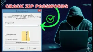 How Hackers Crack ZIP File Passwords? — TOO EASY! (Educational Purposes Only)