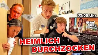 Heimlich Nacht durchzocken - Horror Nacht für Eltern 🤣 TipTapTube