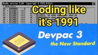 Looking back at Devpac 3 - Amiga Assembler, Linker & Debugger