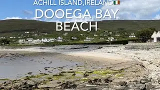 Dooega Bay Beach, Achill Island, Ireland (4K)