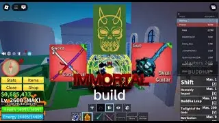 Bounty Hunting with this Immortal Buddha and Ghoul V4 build in Blox Fruits