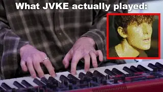 JVKE Never Plays the Piano Correctly?