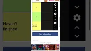 Fnaf tier list (fnaf 1 - Sb)
