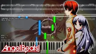『Playable MIDI / Synthesia Visual』 Angel Beats! - My Most Precious Treasure