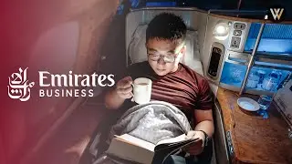Emirates A380 Business Class - London to Dubai
