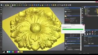 ArtCAM Standard Tutorials - 6.7 Machine Relief